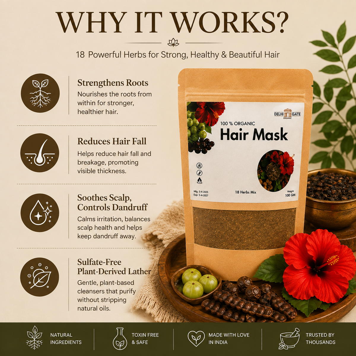 Organic Hair Mask