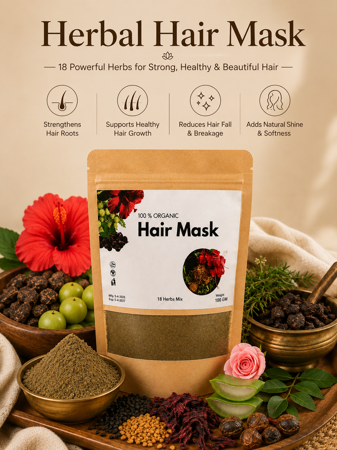 Organic Hair Mask