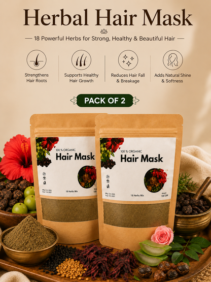 Organic Hair Mask (Pack 2)