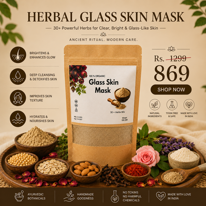 Herbal Glass Skin Face Mask(Pack 2)