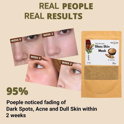 Herbal Glass Skin Face Mask(Pack 3)